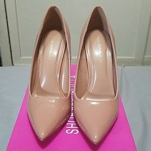 Taupe Patented High Heels